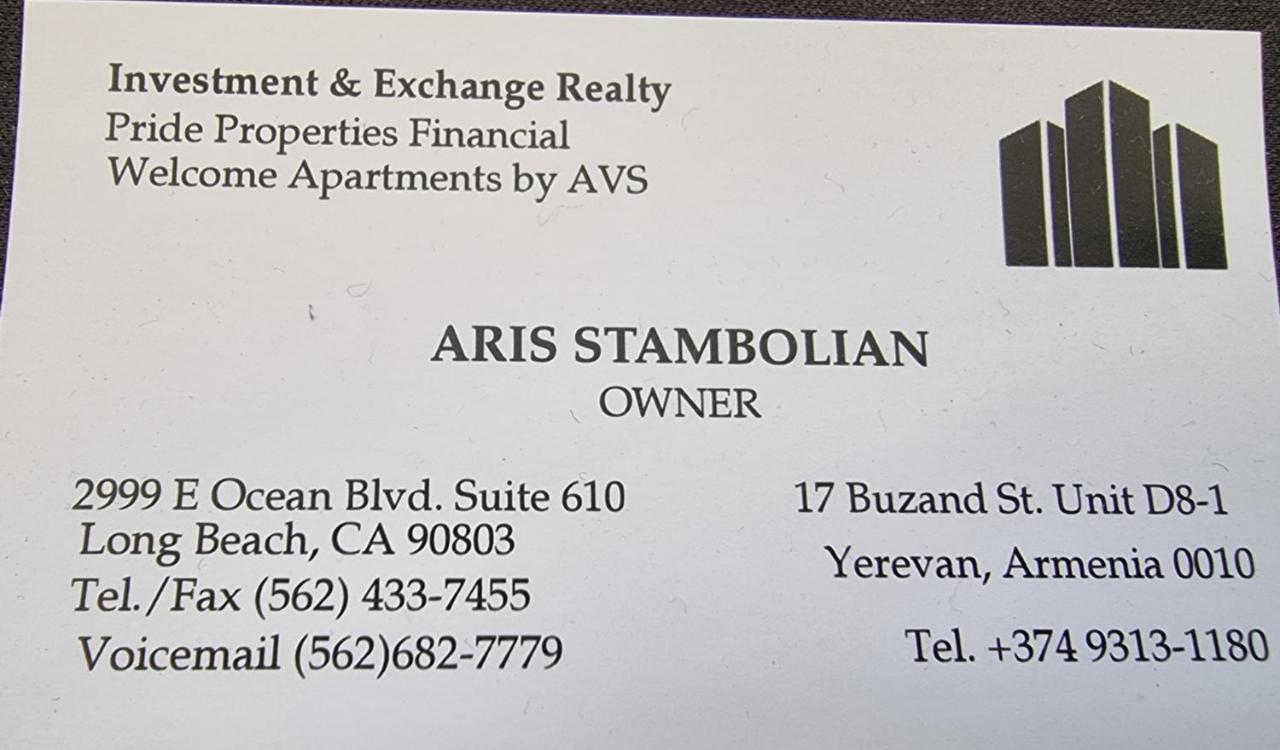 Pride Properties Welcomes You At 17 Buzant St 11-166 Yerevan Armenia 외부 사진